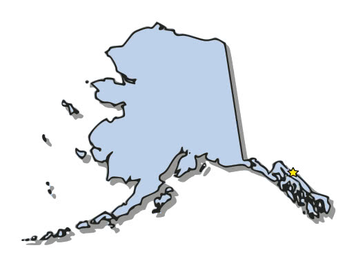 clipart map of alaska - photo #5