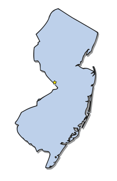 clipart map of new jersey - photo #1