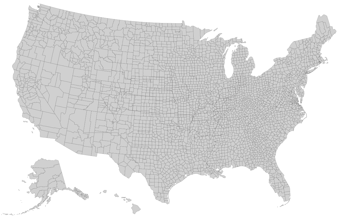USA Counties