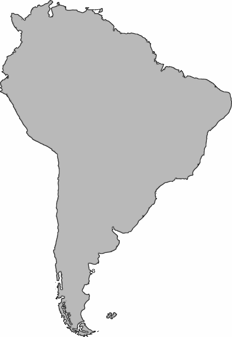 South America large
