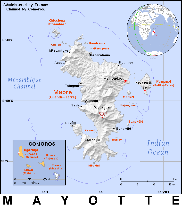Mayotte detailed
