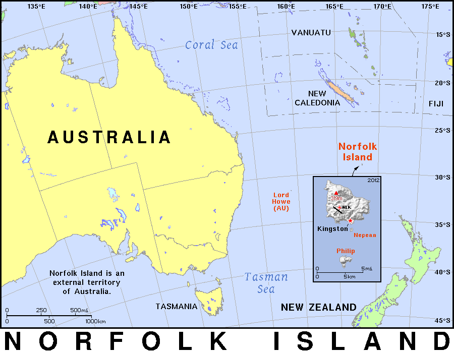 Norfolk Island detailed