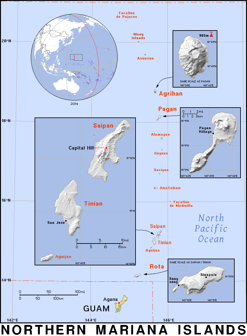 Northern Mariana Islands detailed 2