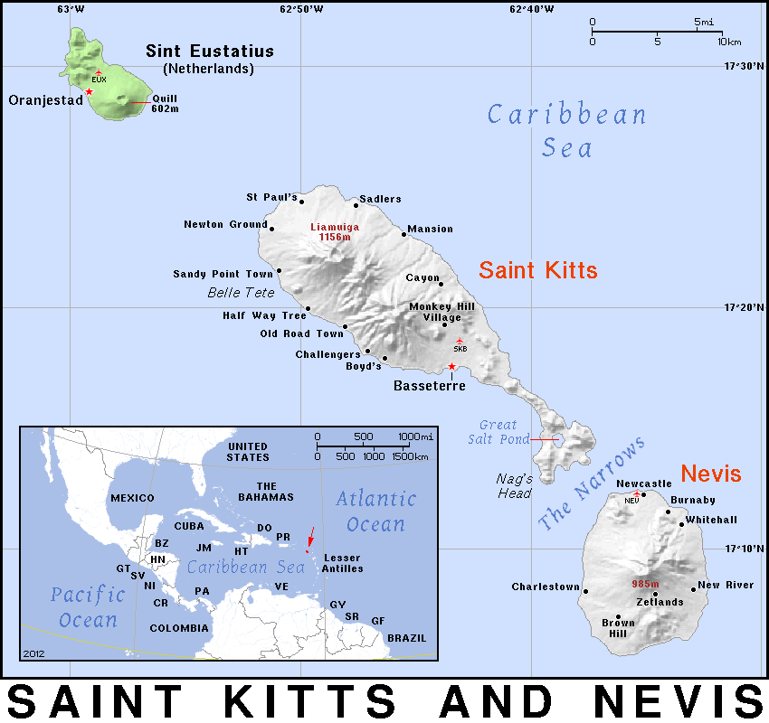 Saint Kitts and Nevis detailed