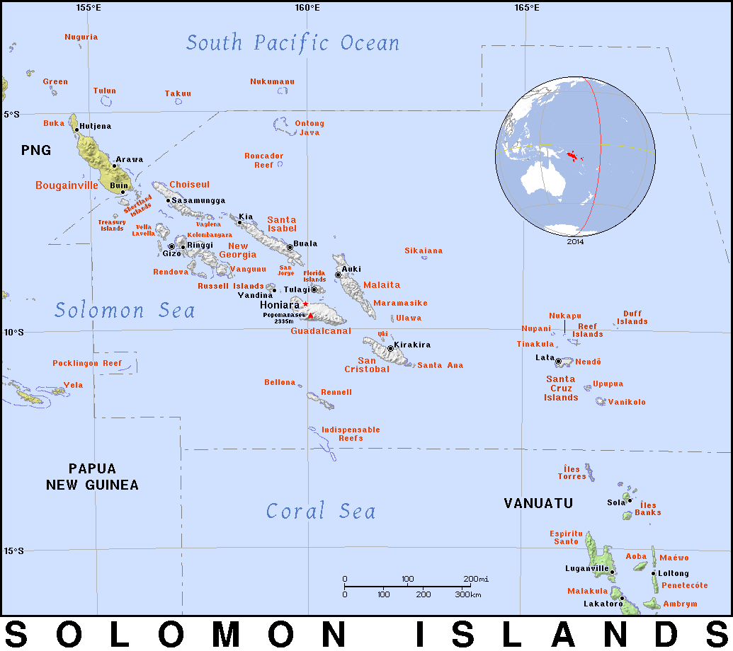 Solomon Islands detailed