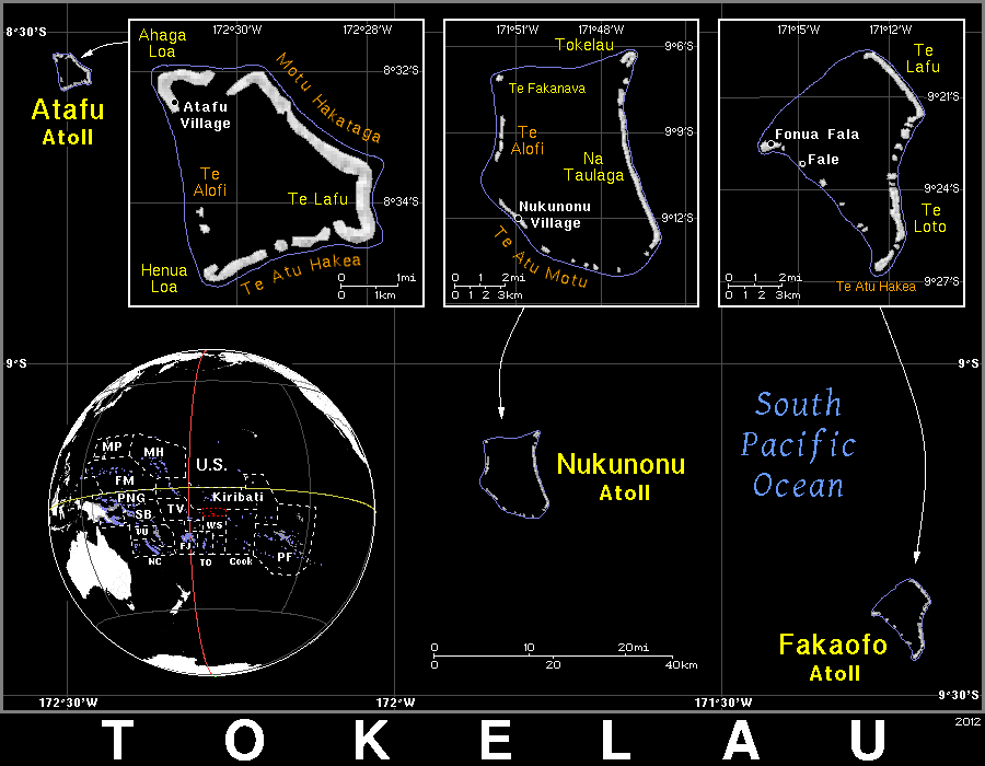 Tokelau dark detailed