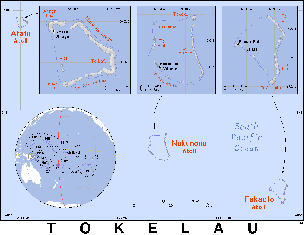 Tokelau detailed 2