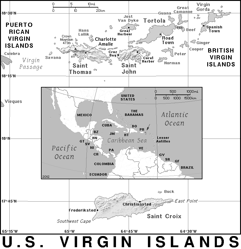 Virgin Islands BW