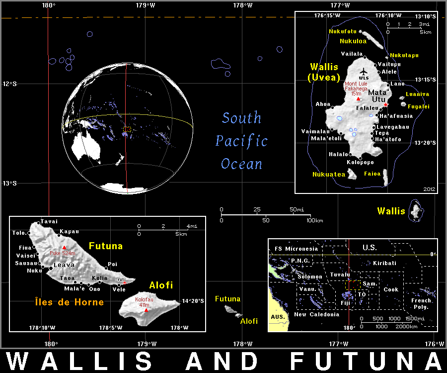 Wallis and Futuna dark detailed