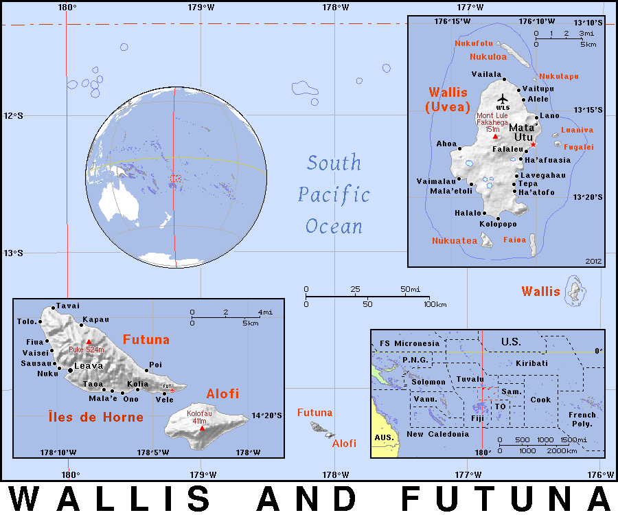 Wallis and Futuna detailed