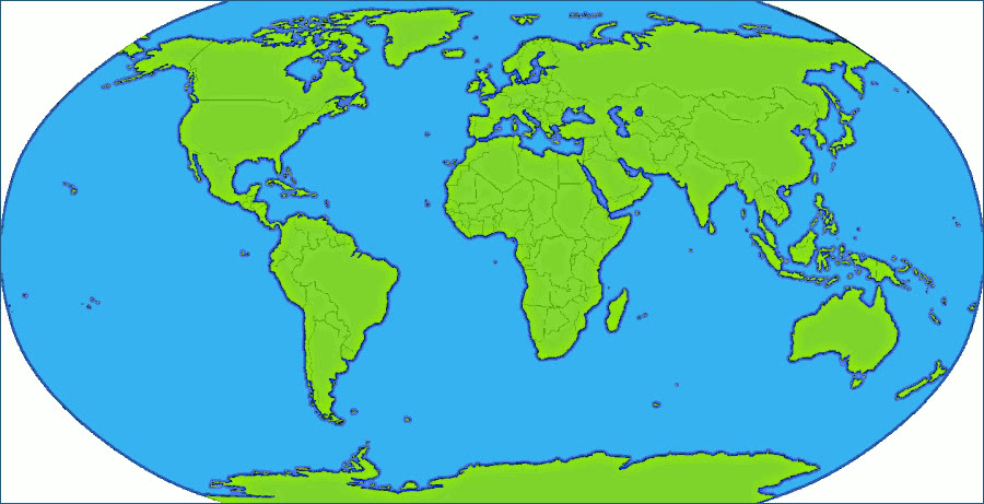 free world map clip art images - photo #49