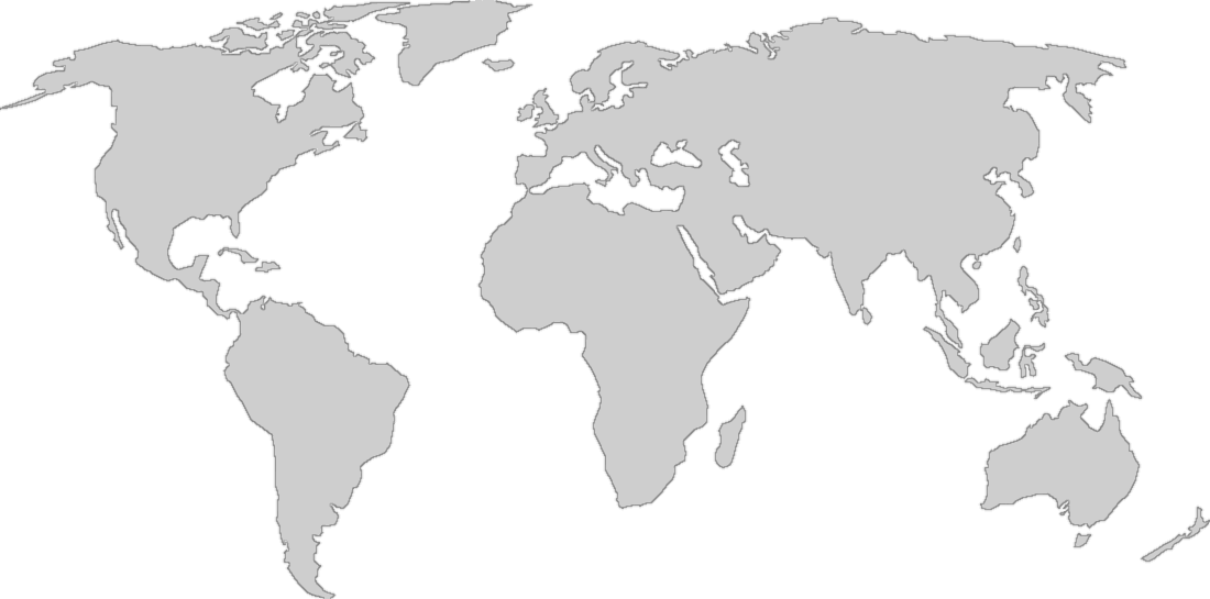 world map basic large
