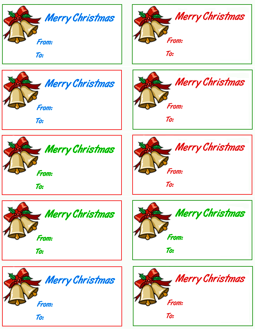clipart christmas tags free - photo #30