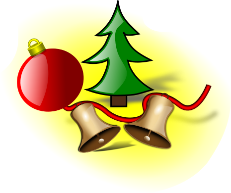 christmas bells tree icon