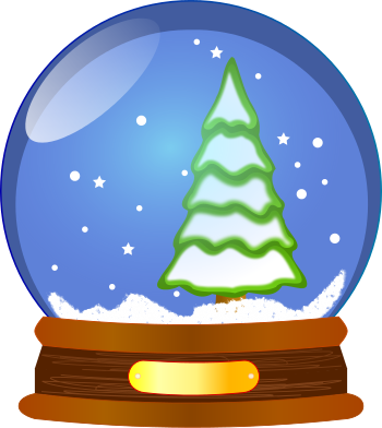 globe snow christmas holiday decorations formats