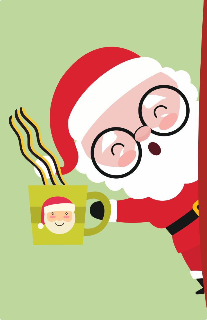 Santa coffee