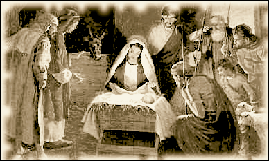 nativity old photo