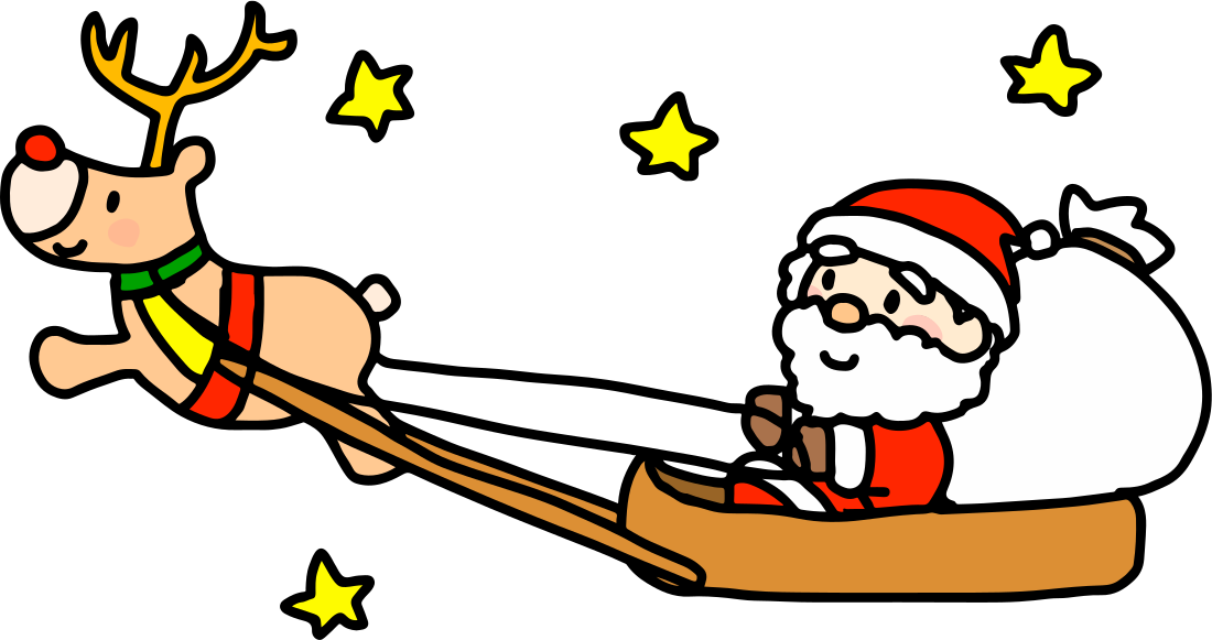 Santa w sleigh 2