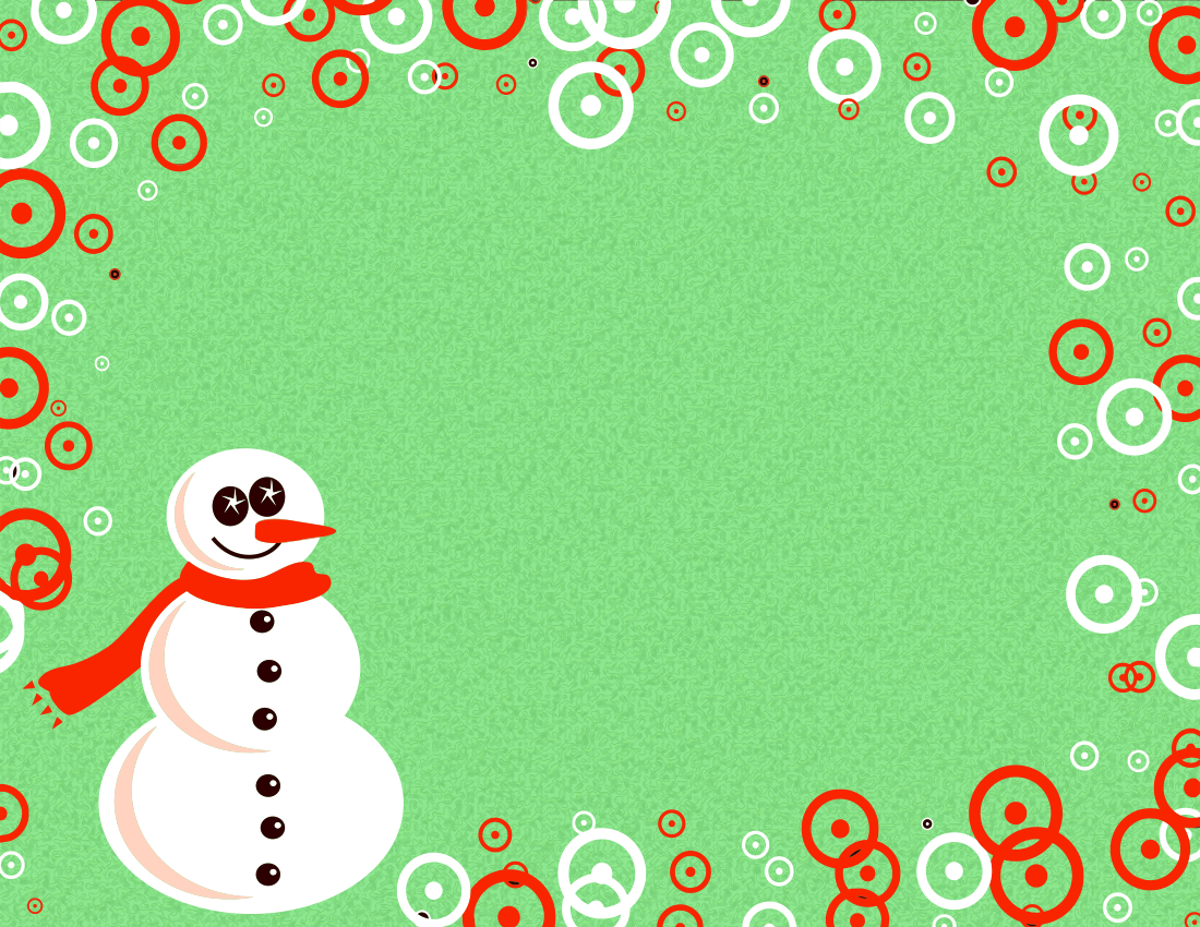 snowman background 2