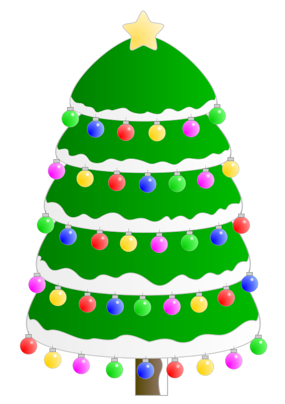 christmas tree clip art for mac - photo #30