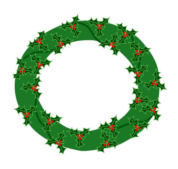 wreath holly