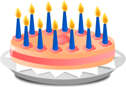 anniversary icon cake