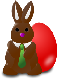 easter icon bunny egg