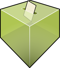 ballot box green