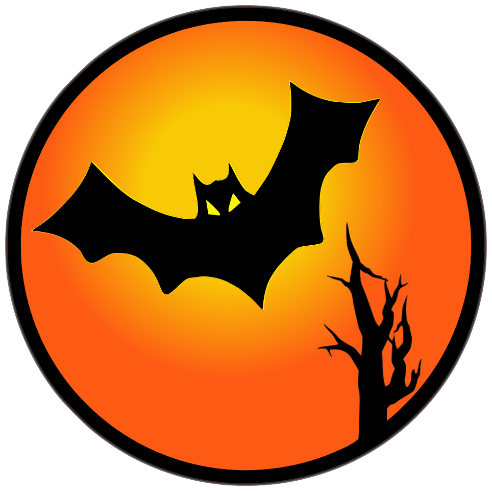 clipart of halloween bats - photo #23