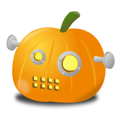pumpkin robot