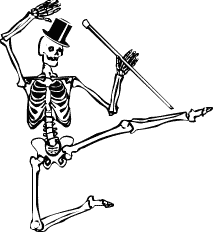 Halloween Skeleton Bones