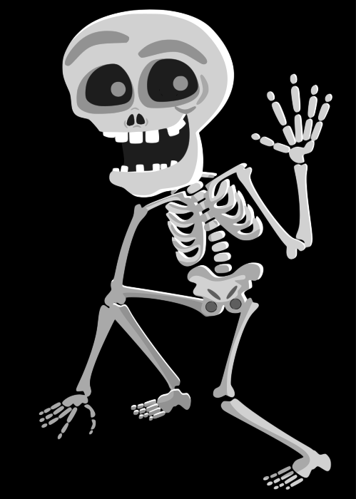 friendly skeleton