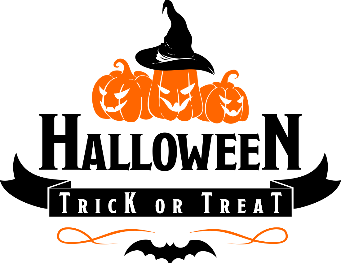 Halloween trick or treat logo