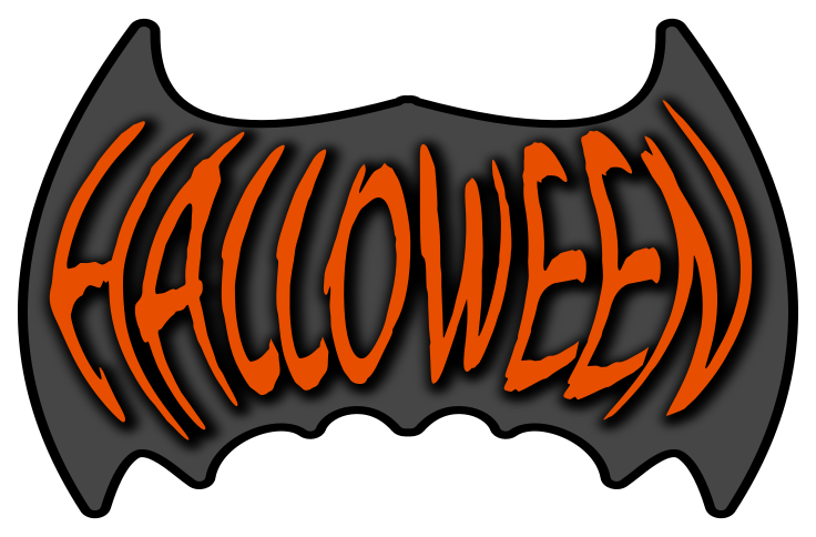 Halloween bat banner