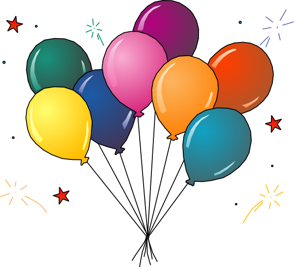 party balloons clipart - photo #21