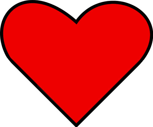 red valentine heart clipart - photo #31