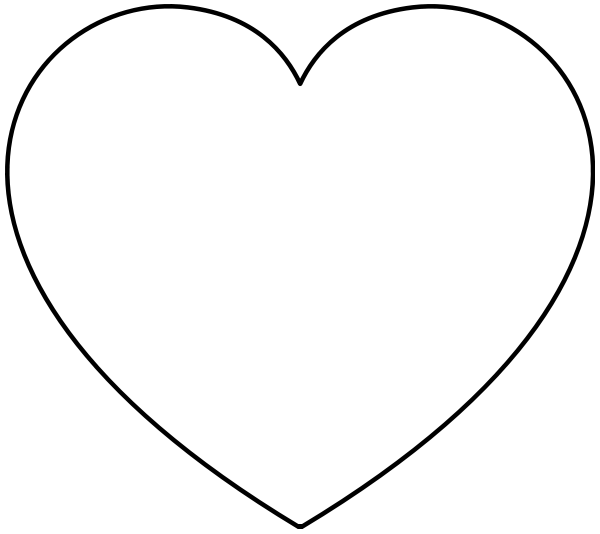 simple heart clipart free - photo #16