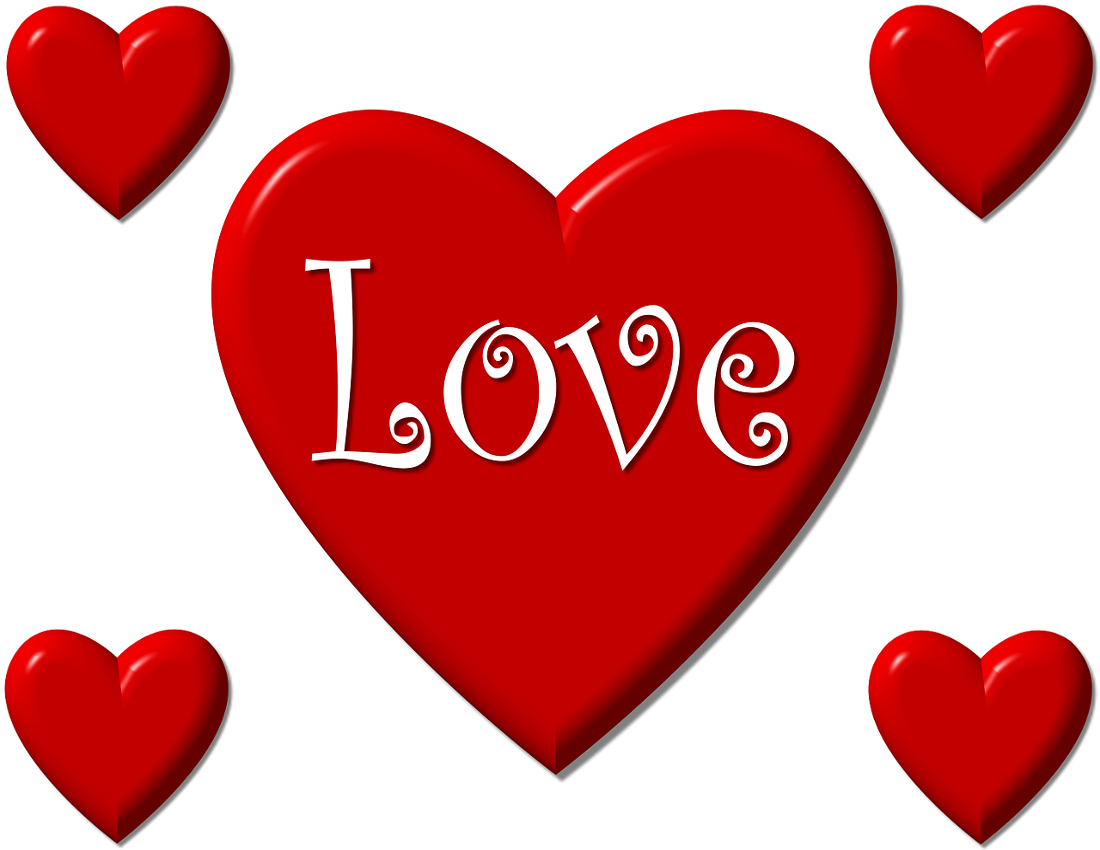 love on hearts page