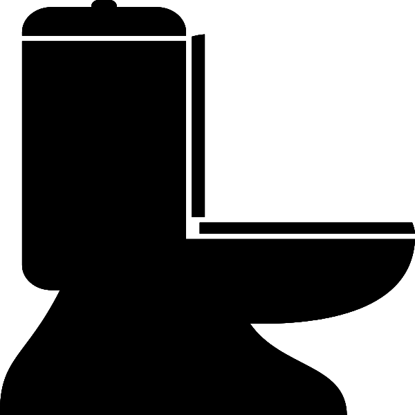 toilet silhouette