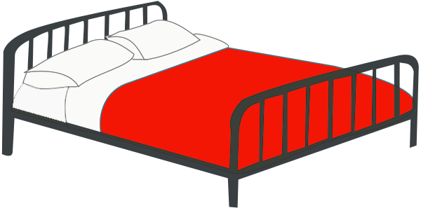 ... www.wpclipart.com/household/bedroom/bed_colors/double_Bed_red.png.html
