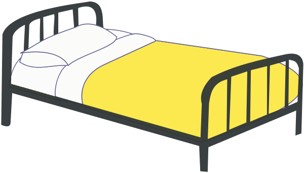 single Bed yellow - /household/bedroom/bed_colors/single_Bed_yellow ...