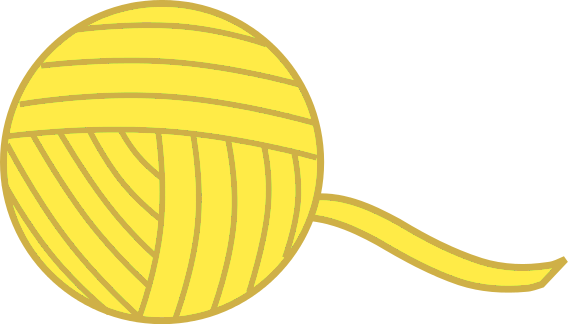 yarn ball yellow