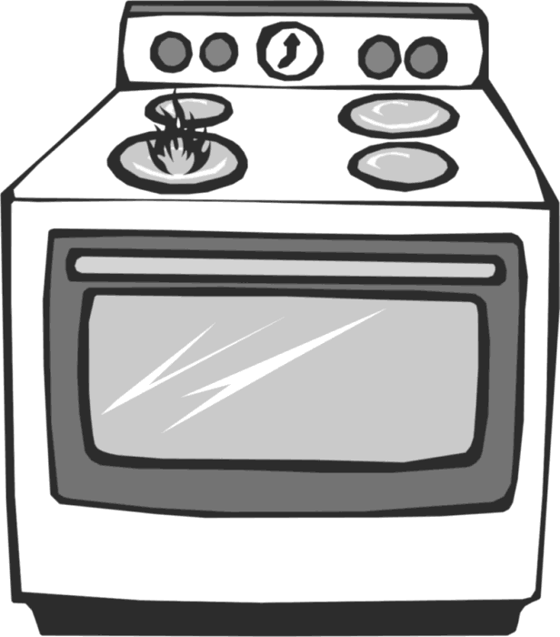 clipart of oven - photo #4