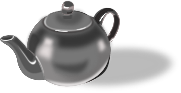 tea pot shiny