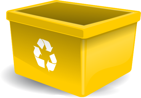 recycle bin yellow - /household/recycle/recycle_bins ...
