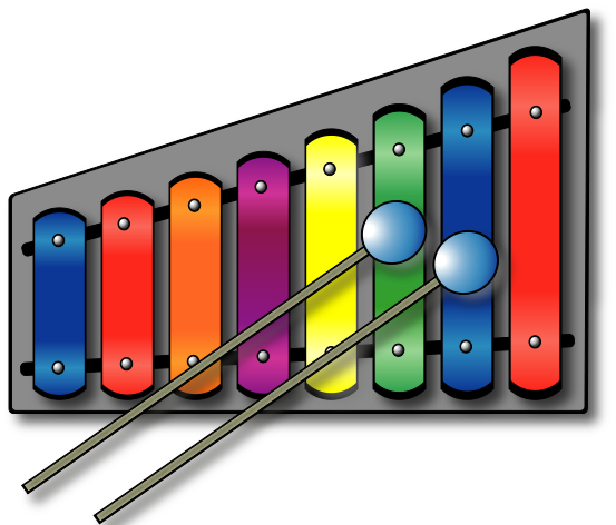 clipart of xylophone - photo #32