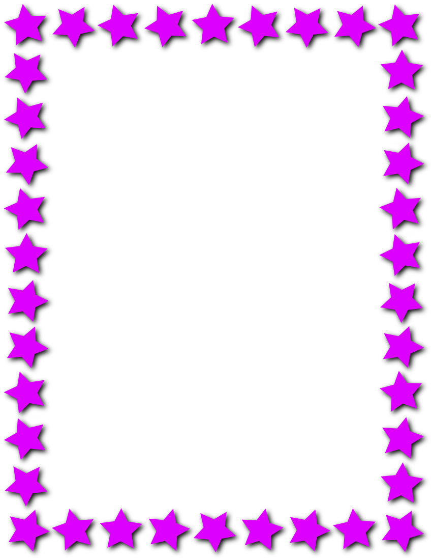 star frame purple