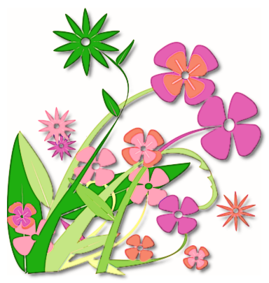 flowers clip art images. spring flowers