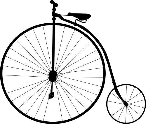 bike ride clip art. domain clip art image