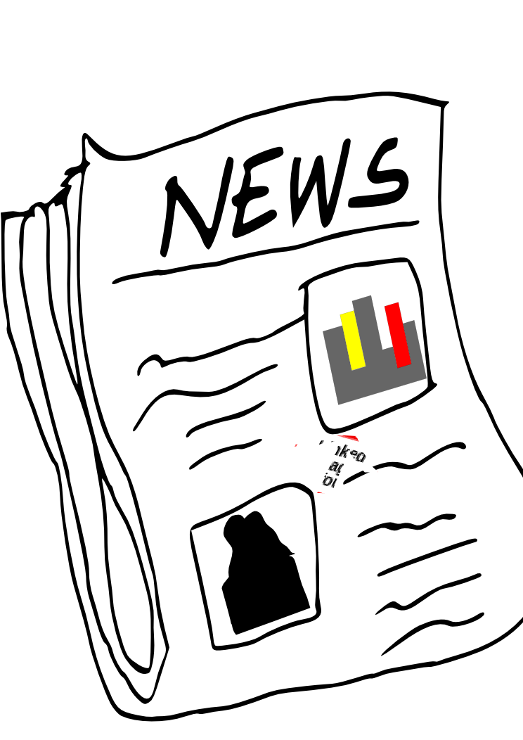 clipart reading newspaper - photo #18